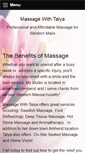 Mobile Screenshot of massagewithtalya.com